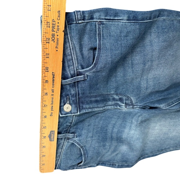 Old Navy Straight Jeans Women 4 Petite Blue High Rise Wow Straight Stretch - Picture 6 of 10